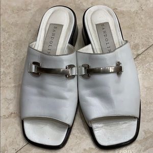 Bandolino 1 1/2” Heels with Silver Embelli…